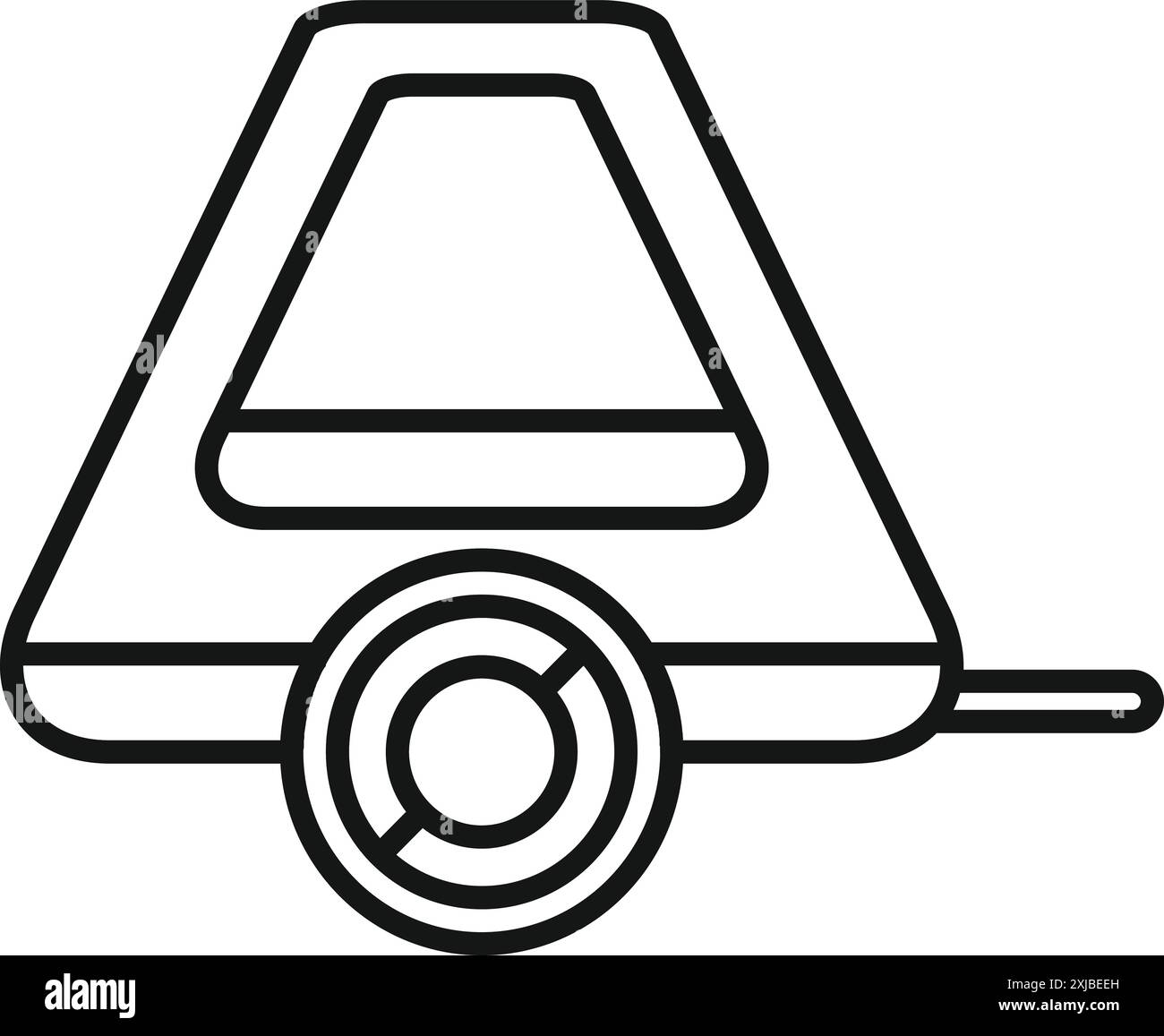 Cargo Bike Commuter Stock Vector Images Alamy cargo-bike-commuter-stock-vector-images-alamy