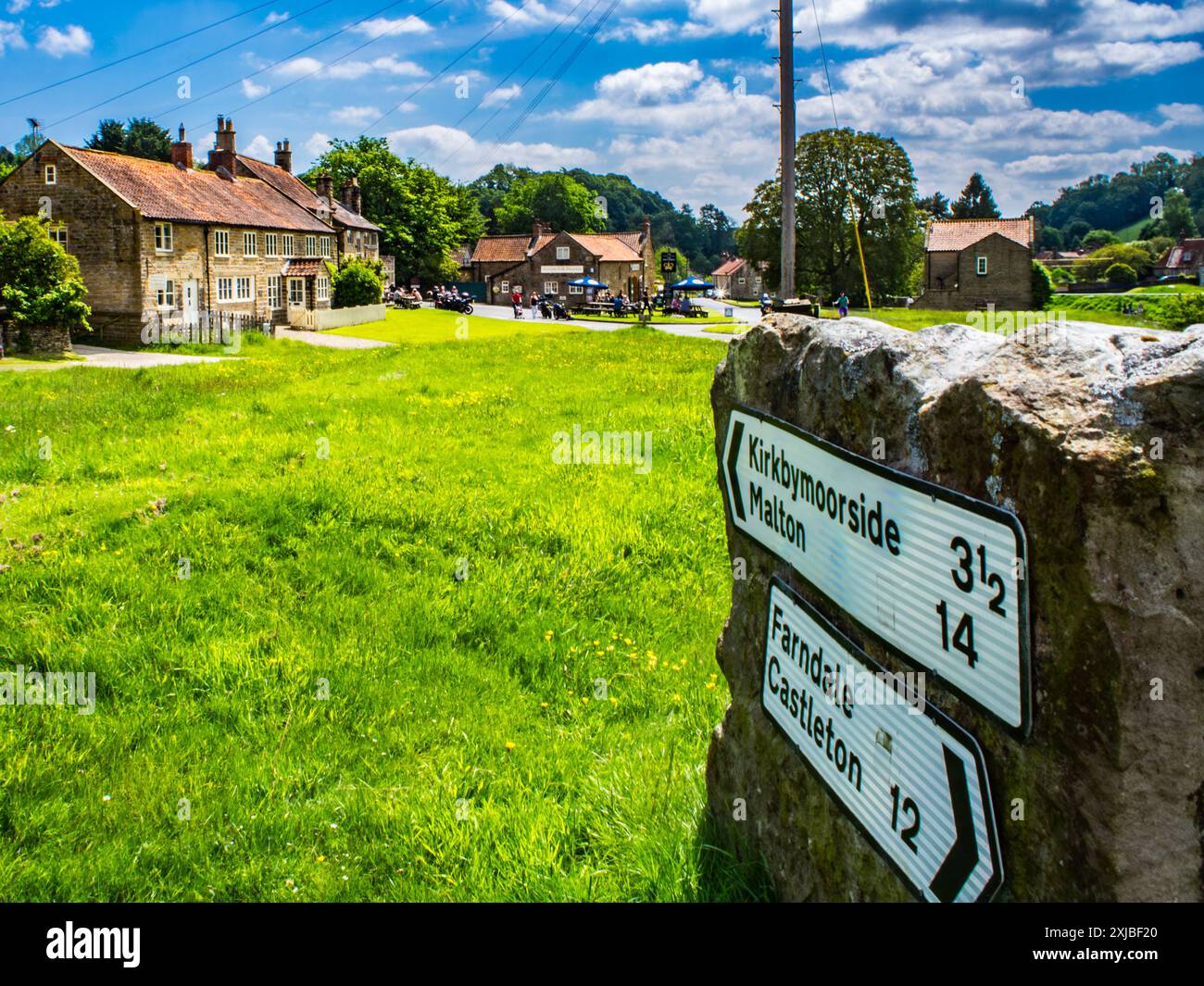 Hutton le Hole, North Yorkshire, England. June 2 2024 Stock Photo - Alamy