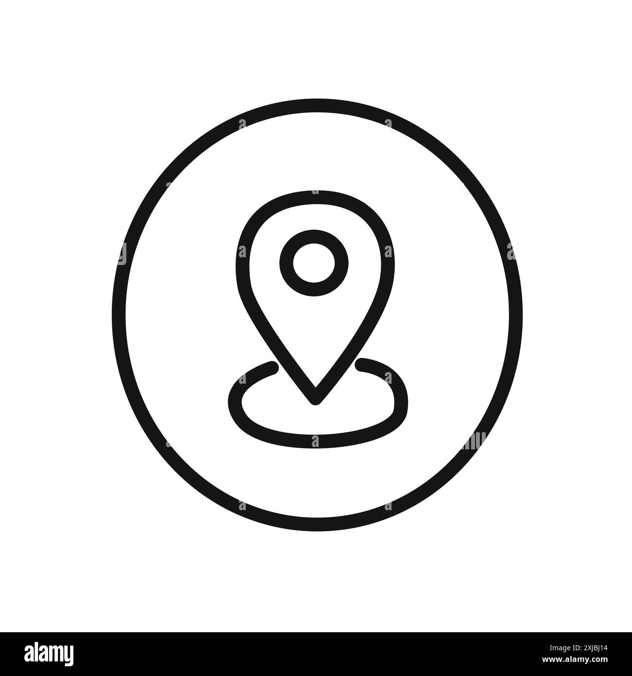 Geo targeting icon hi-res stock photography and images - Alamy
