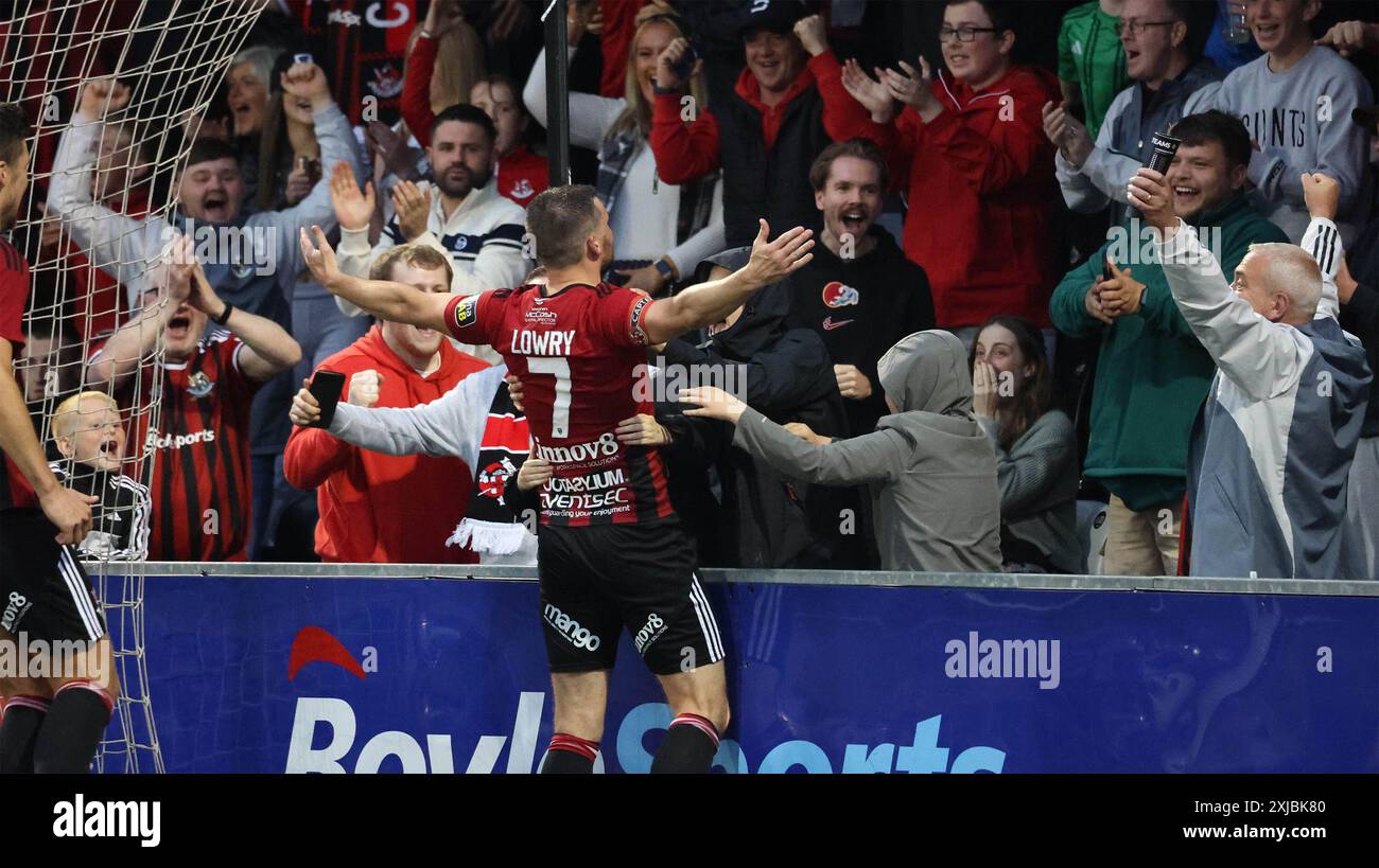 Uefa europa conference league belfast 2024 hires stock photography and