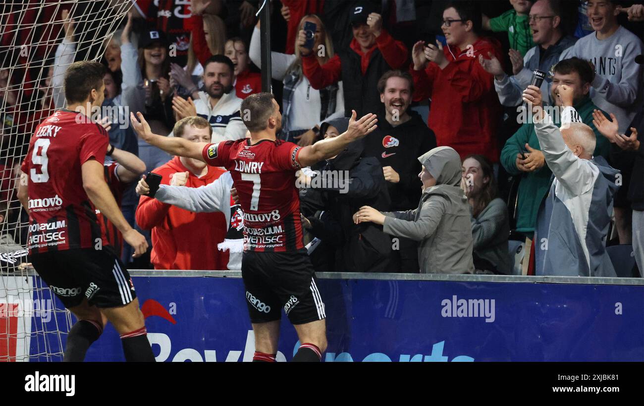 Uefa europa conference league belfast 2024 hires stock photography and