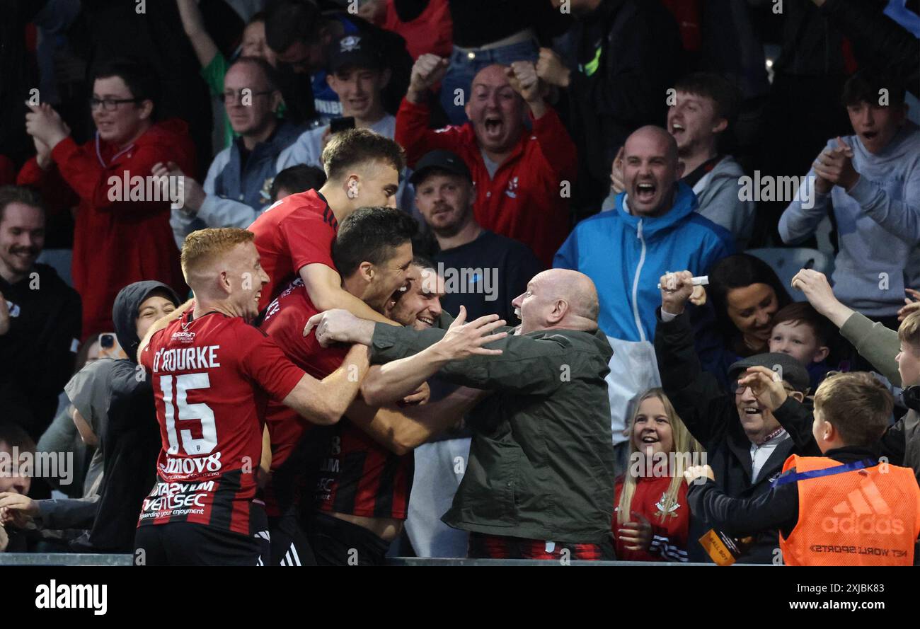 Uefa europa conference league belfast 2024 hires stock photography and