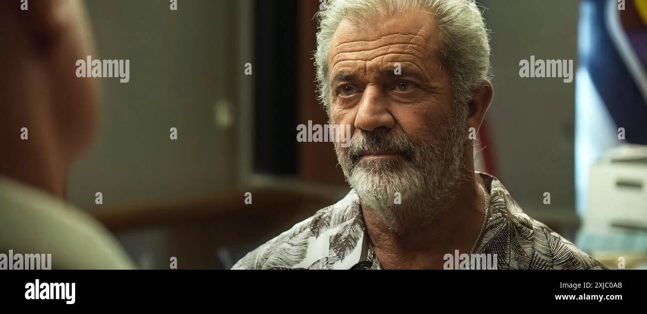 BONEYARD, Mel Gibson, 2024. © Lionsgate Films / Courtesy Everett