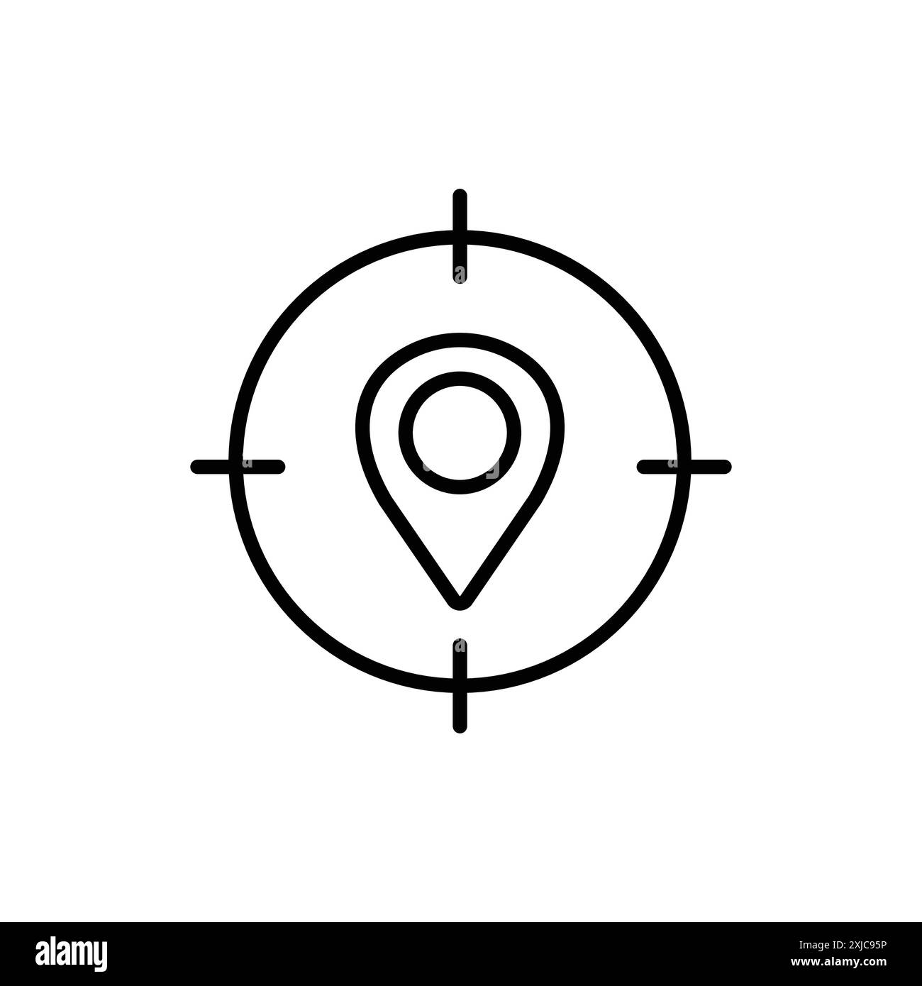 Mobile targeting vector vectors hi-res stock photography and images - Alamy