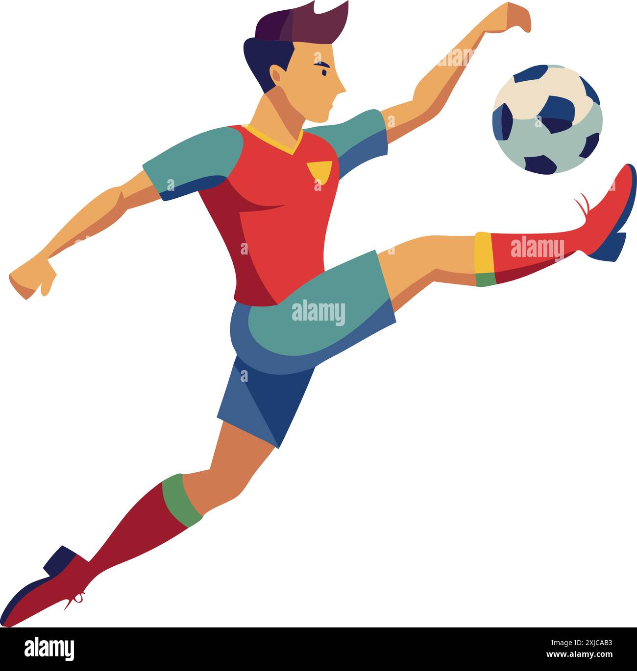 Dribbling skill Stock Vector Images - Alamy