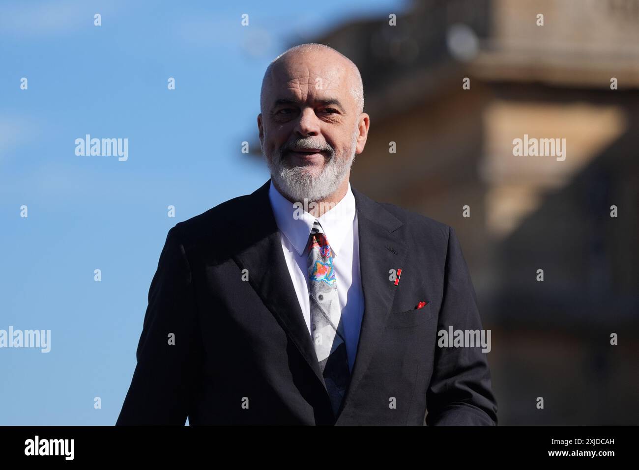 Edi Rama Shouting Prime Minister of Albania Edi Rama arrives to attend the European ...