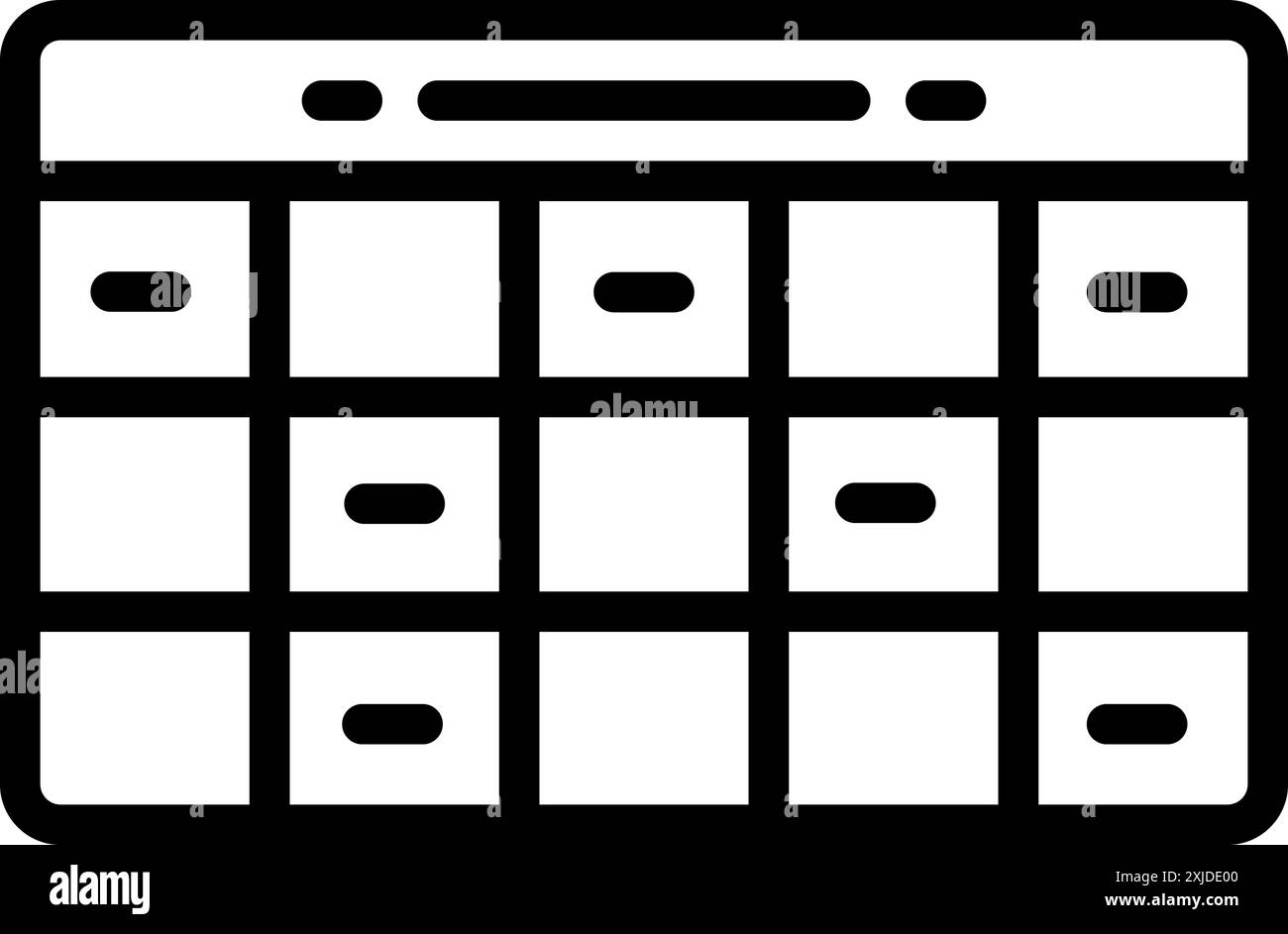 Icon for schedules,plan Stock Vector Image & Art - Alamy