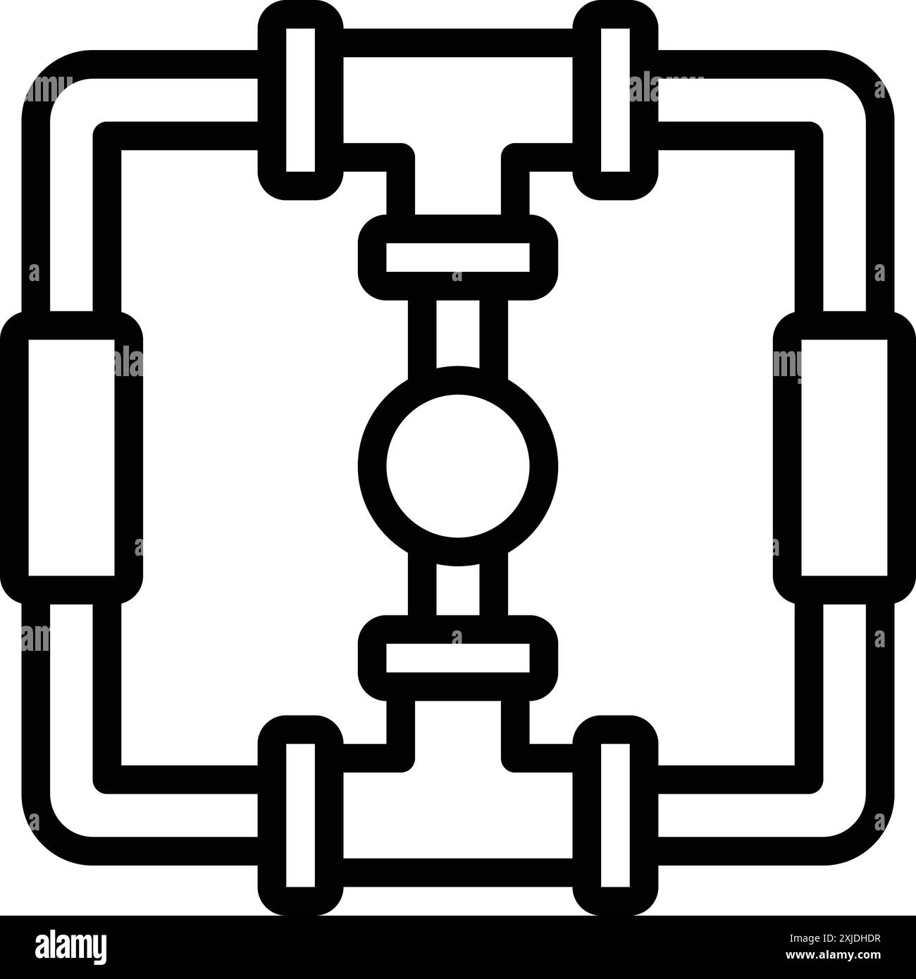 Icon for pipe,tube Stock Vector Image & Art - Alamy