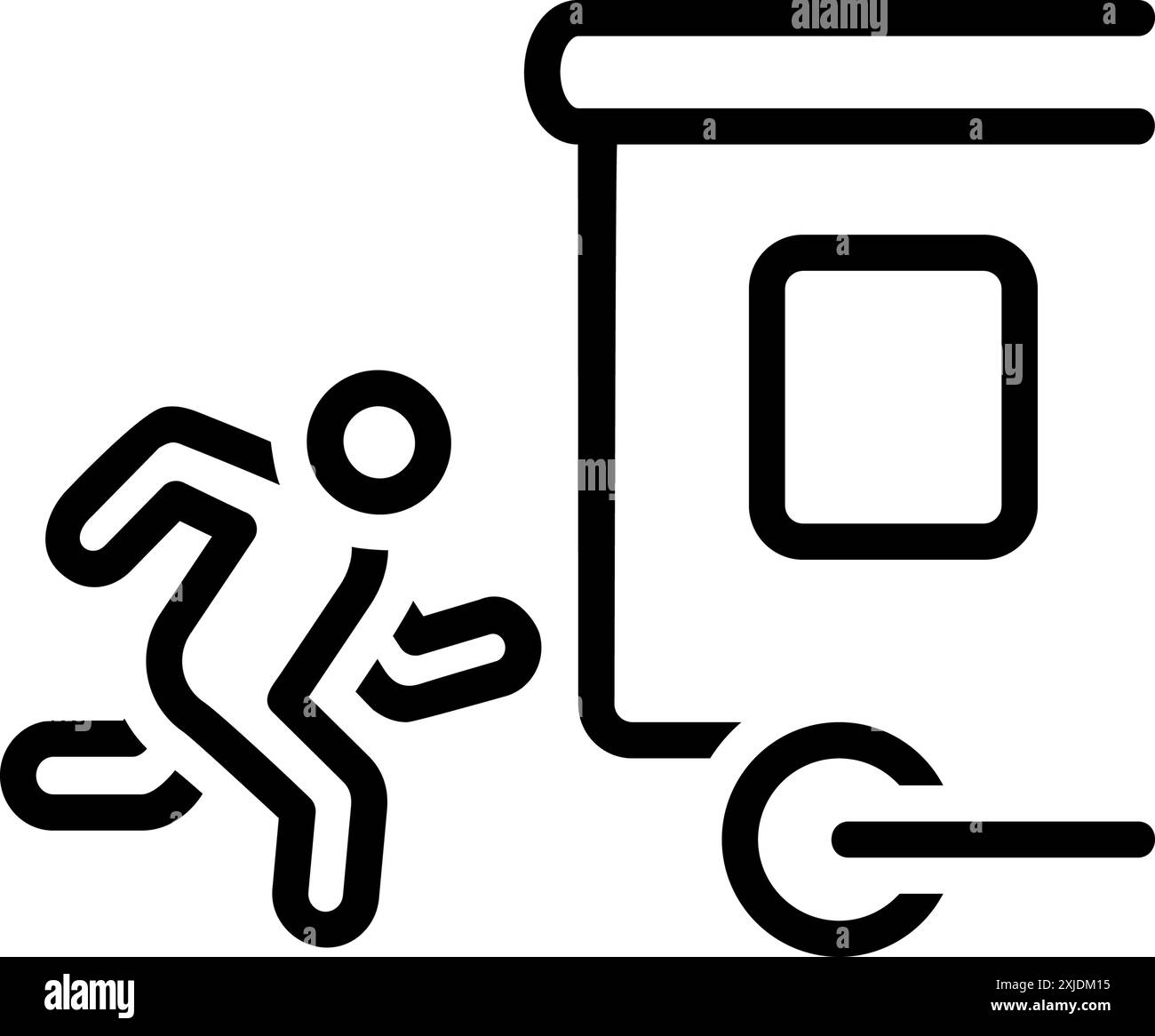 Icon for missed,leave Stock Vector Image & Art - Alamy