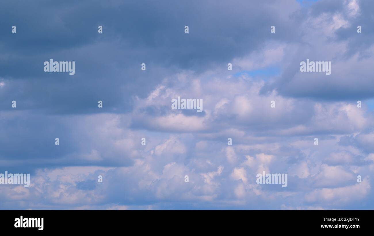 Lapse Blue Color Time lapse blue sky cirrus hi-res stock photography and images - Alamy