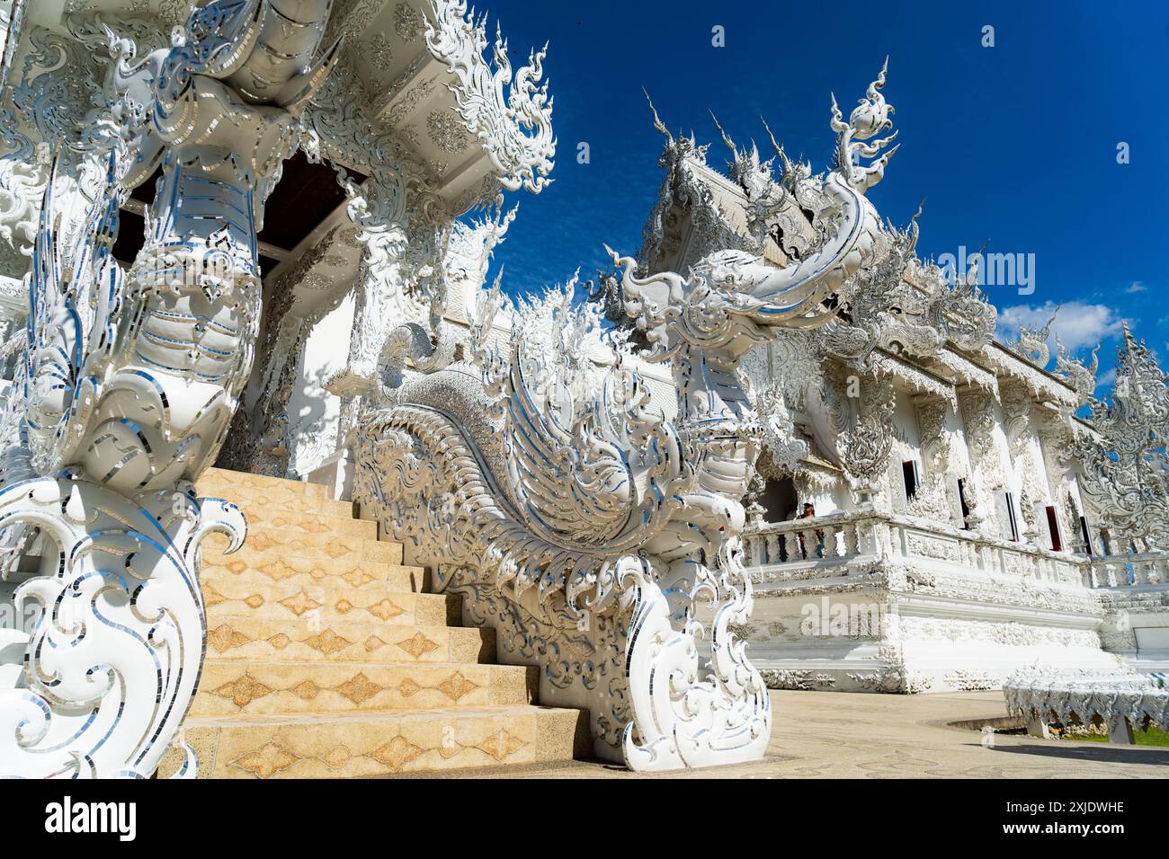 The white Temple in Chiang Rai Stock Photo - Alamy