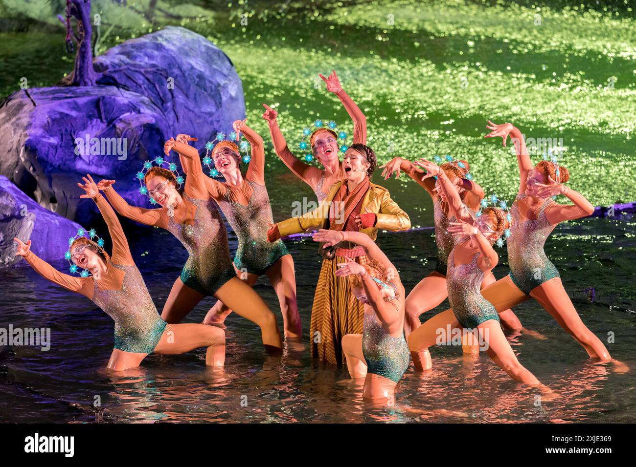 Bregenz, Austria. 13th July, 2024. ABD0042 20240714 - Scene from the ...