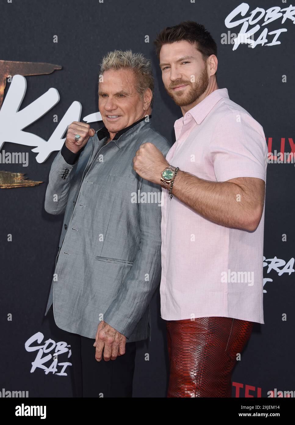 Los Angeles, USA. 17th July, 2024. Martin Kove and Jesse