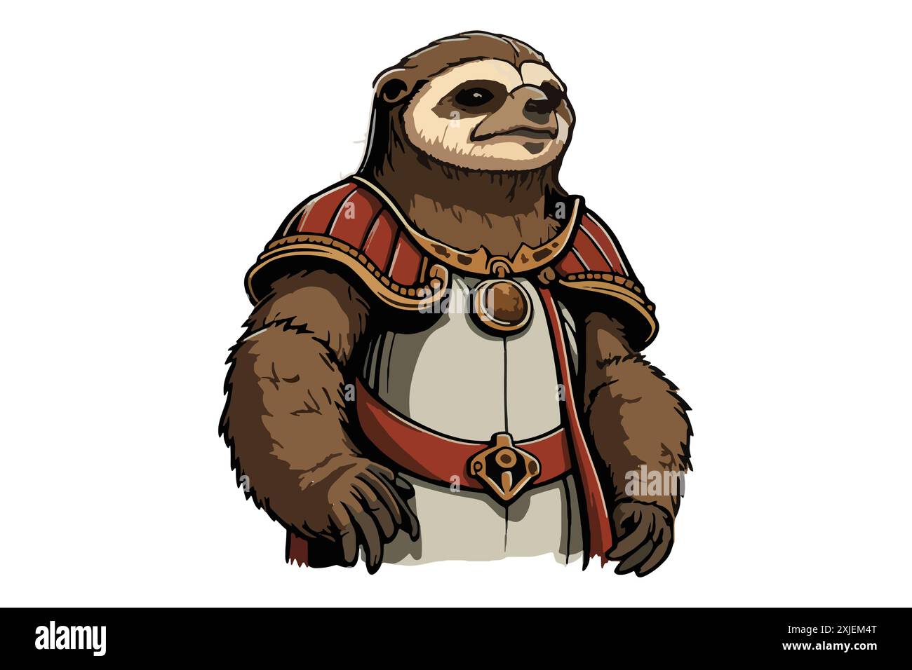 Sloth endangered species Stock Vector Images - Alamy