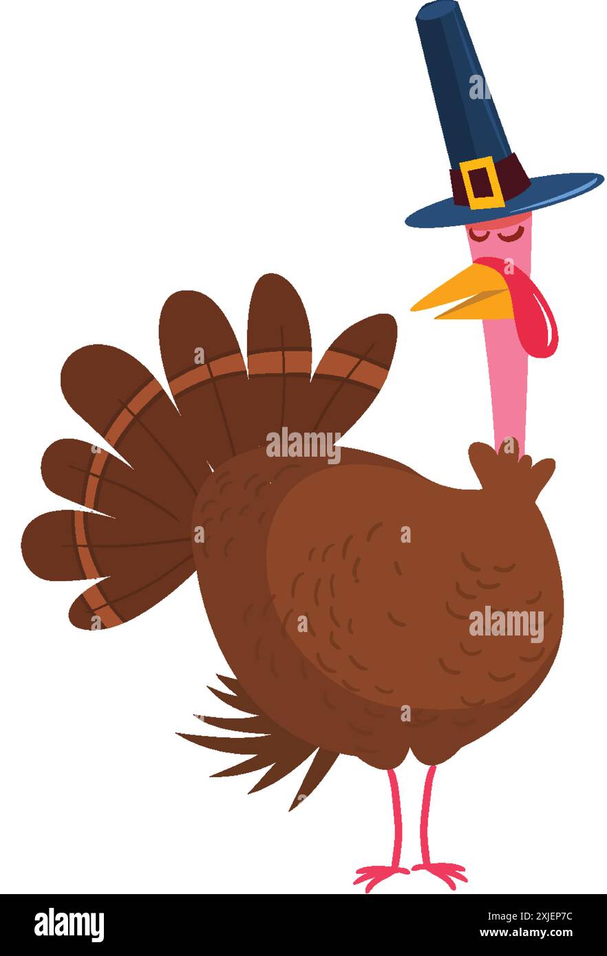 Cartoon happy cute thanksgiving turkey bird. Design for Thanksgiving ...