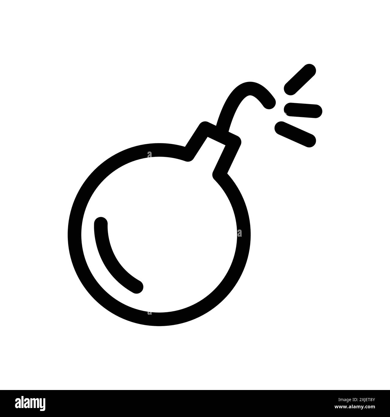 Bomb icon design by Ayaan simple flat vector symbol outline collection ...
