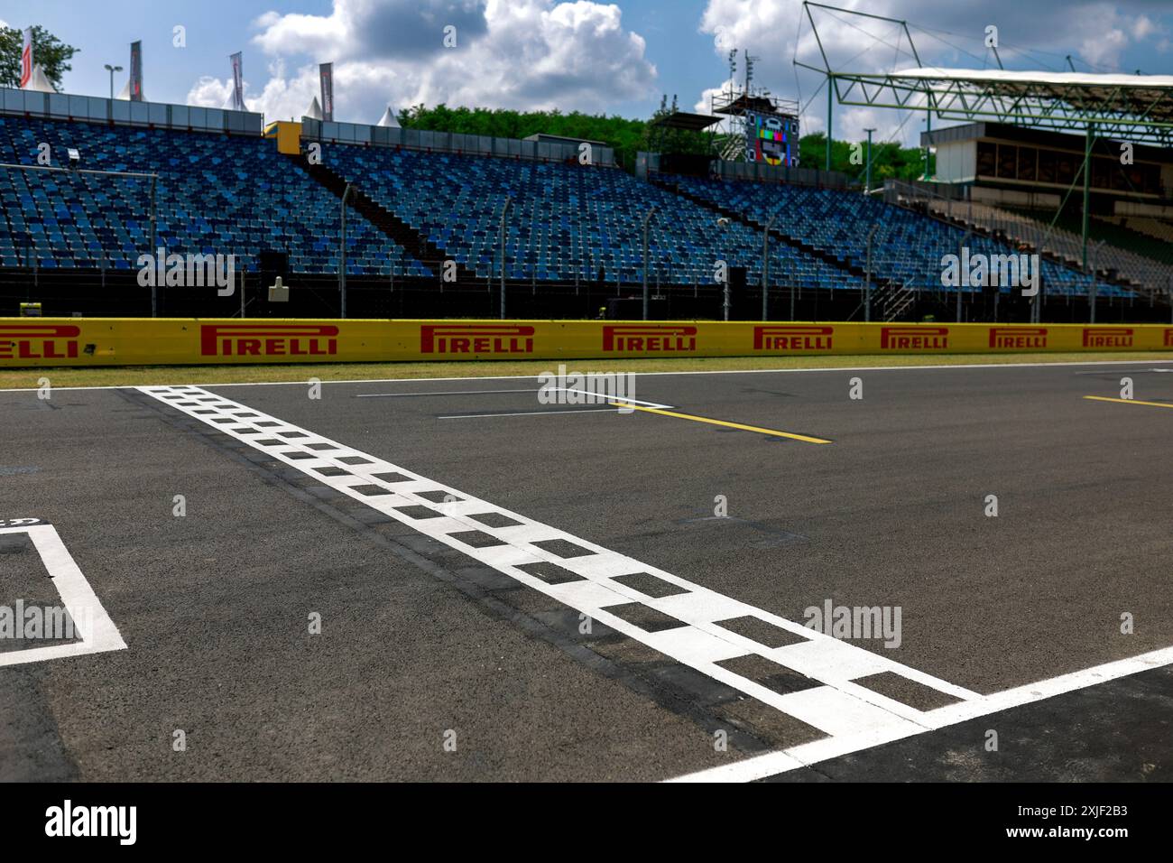 Budapest, Hungary. 18th July, 2024. Track impression, F1 Grand Prix of Hungary at Hungaroring on July 18, 2024 in Budapest, Hungary. (Photo by HOCH ZWEI) Credit: dpa/Alamy Live News Stock Photo