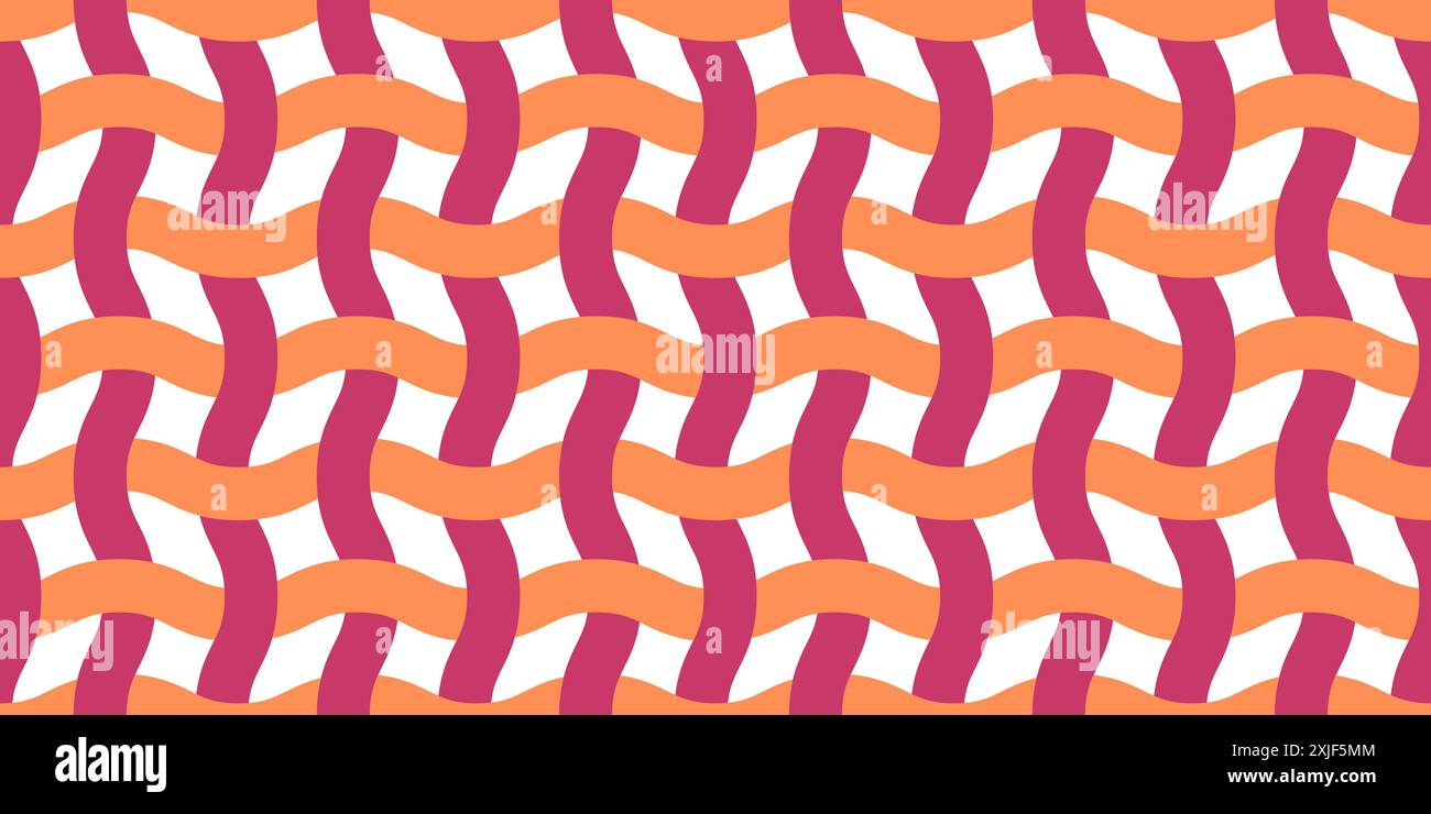 Photo inspiration: Picture Idea: Vector Seamless Pattern Wavy Lines Like Fabric Ornament Modern Stylish