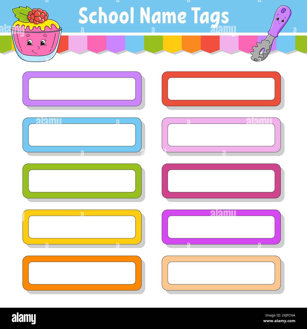 school-name-tags-hi-res-stock-photography-and-images-alamy