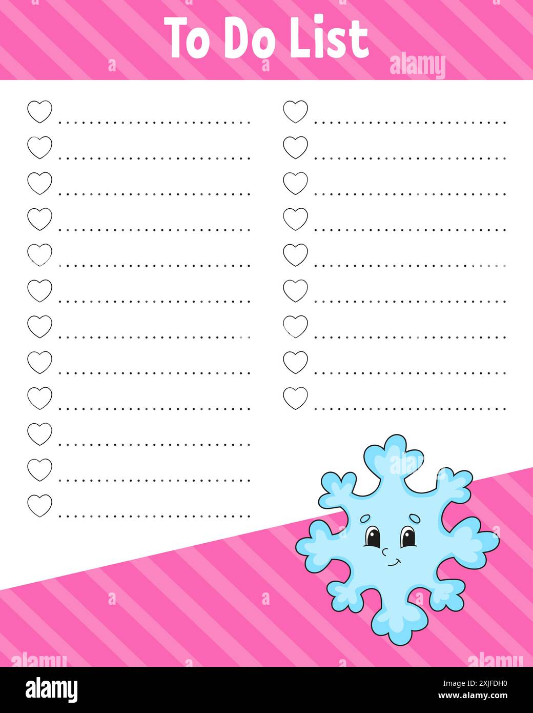 To do list. Printable template. Handwriting paper. Lined sheet. For diary, planner, checklist ...