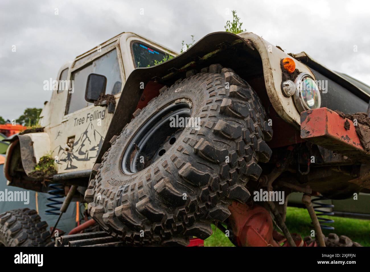 Land Rover. Cheshire Steam Fair 2024 Stock Photo - Alamy