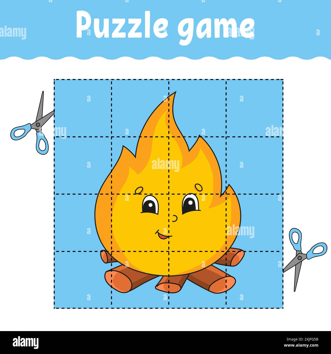 Barbecue Riddles Puzzle game for kids. Education developing worksheet. Learning game for ...