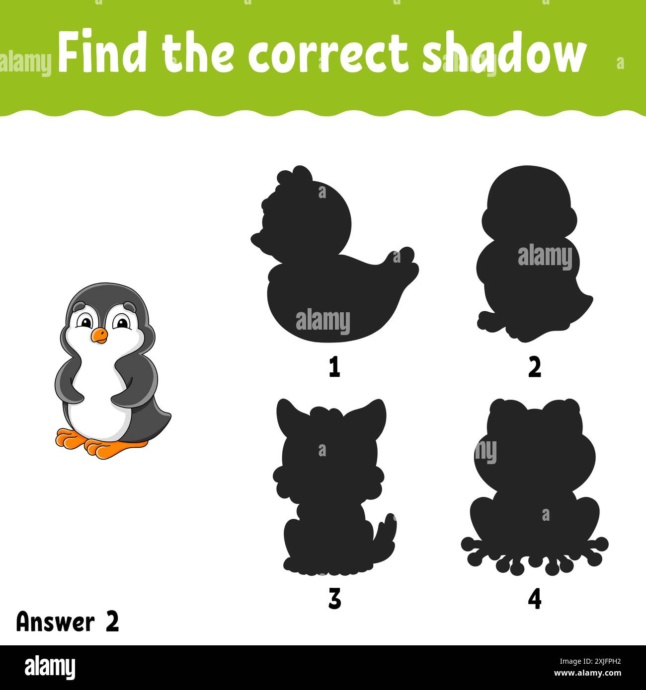 Find the correct shadow. Education developing worksheet. Matching game ...