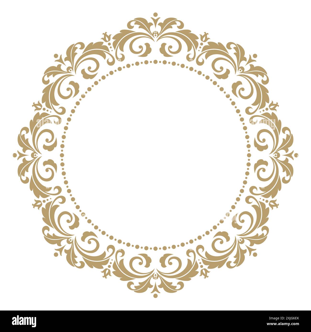 Vector decorative line art frames for design template. Elegant element ...
