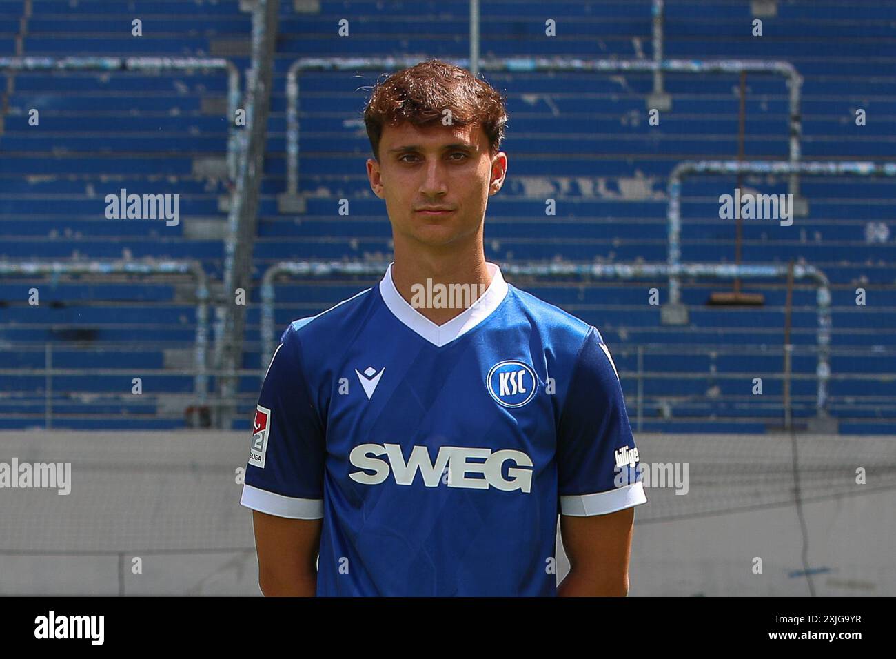 Noah Rupp Noah Rupp; Karlsruher SC #08 GER, Karlsruher SC, Fussball, 2 ...