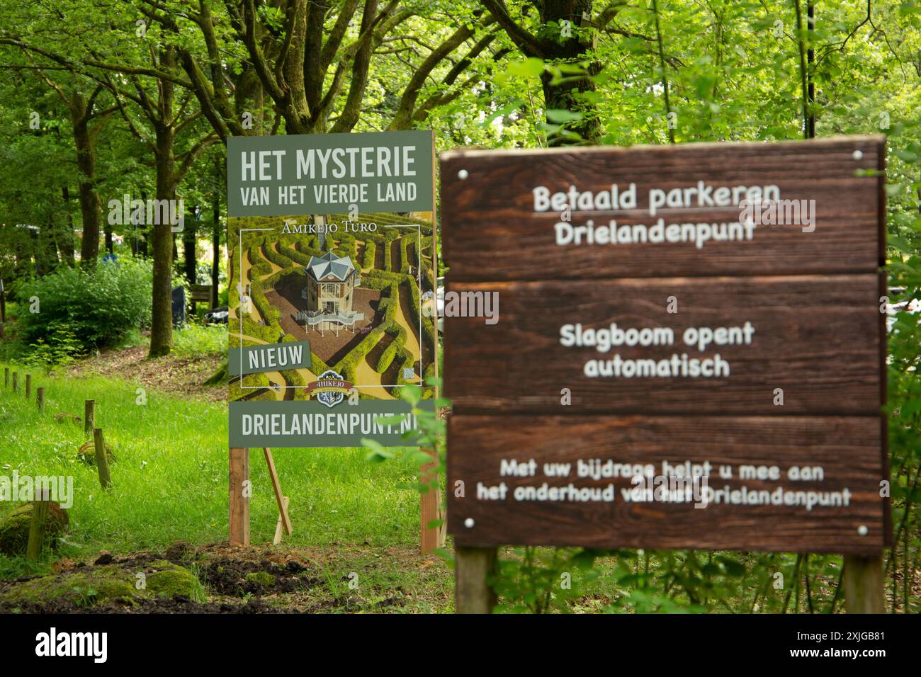 Netherlands belgium germany tripoint hi-res stock photography and ...