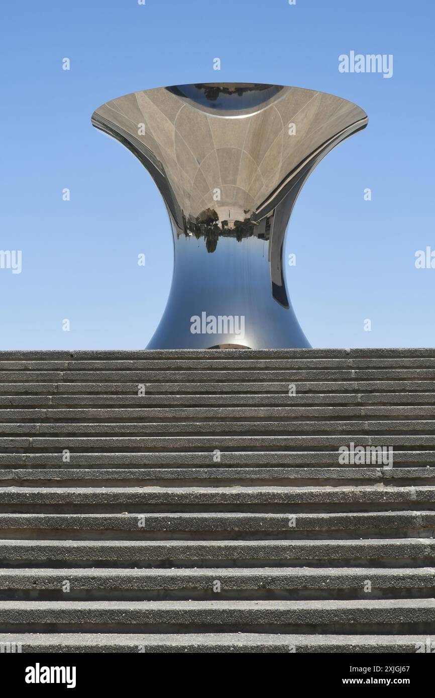 Anish Kapoor, Sculpture, Israel museum, Jerusalem Stock Photo