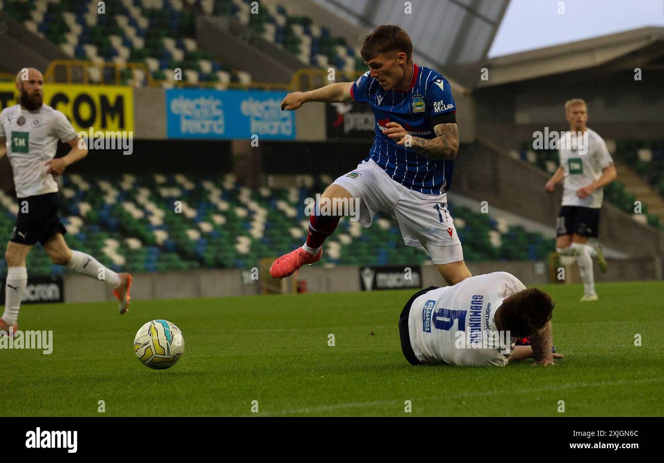 Linfield europa conference league 2024 hi-res stock photography and ...