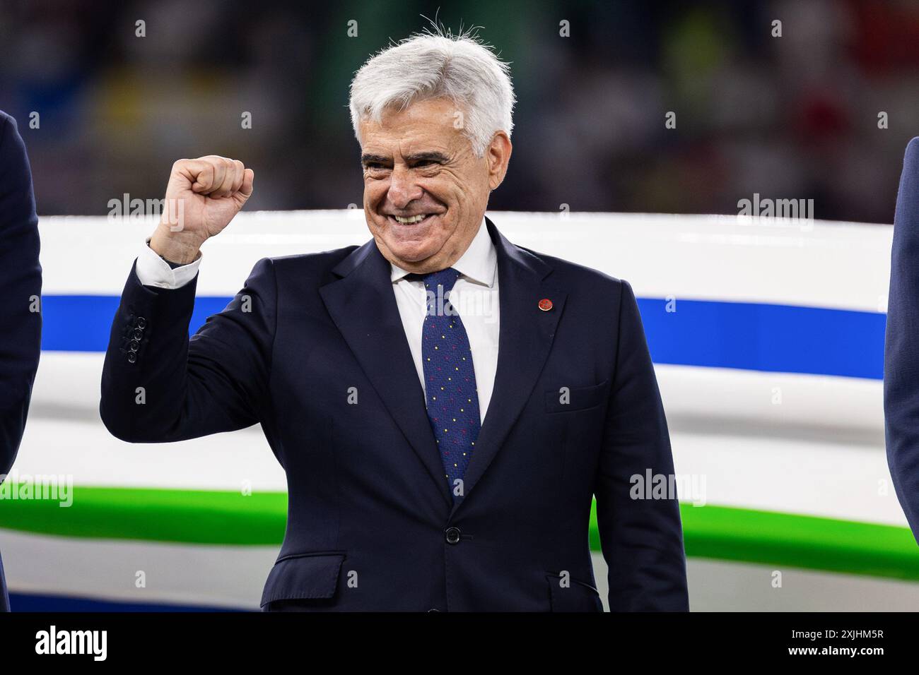 Berlin, Germany. 14th July, 2024. Pedro Rocha (President of the Royal ...