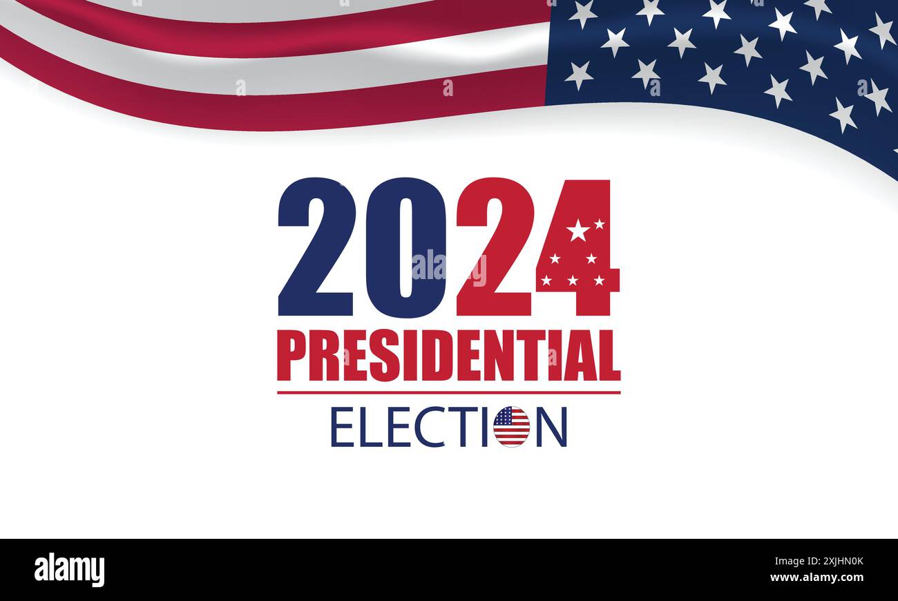 2024 Presidential Election Candidates and Controversies Stock Vector ...