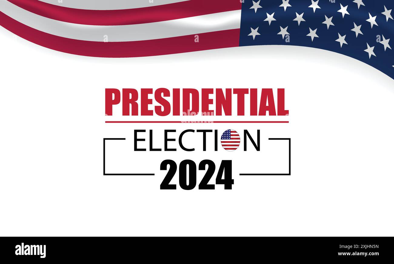 2024 Presidential Election Candidates and Controversies Stock Vector ...