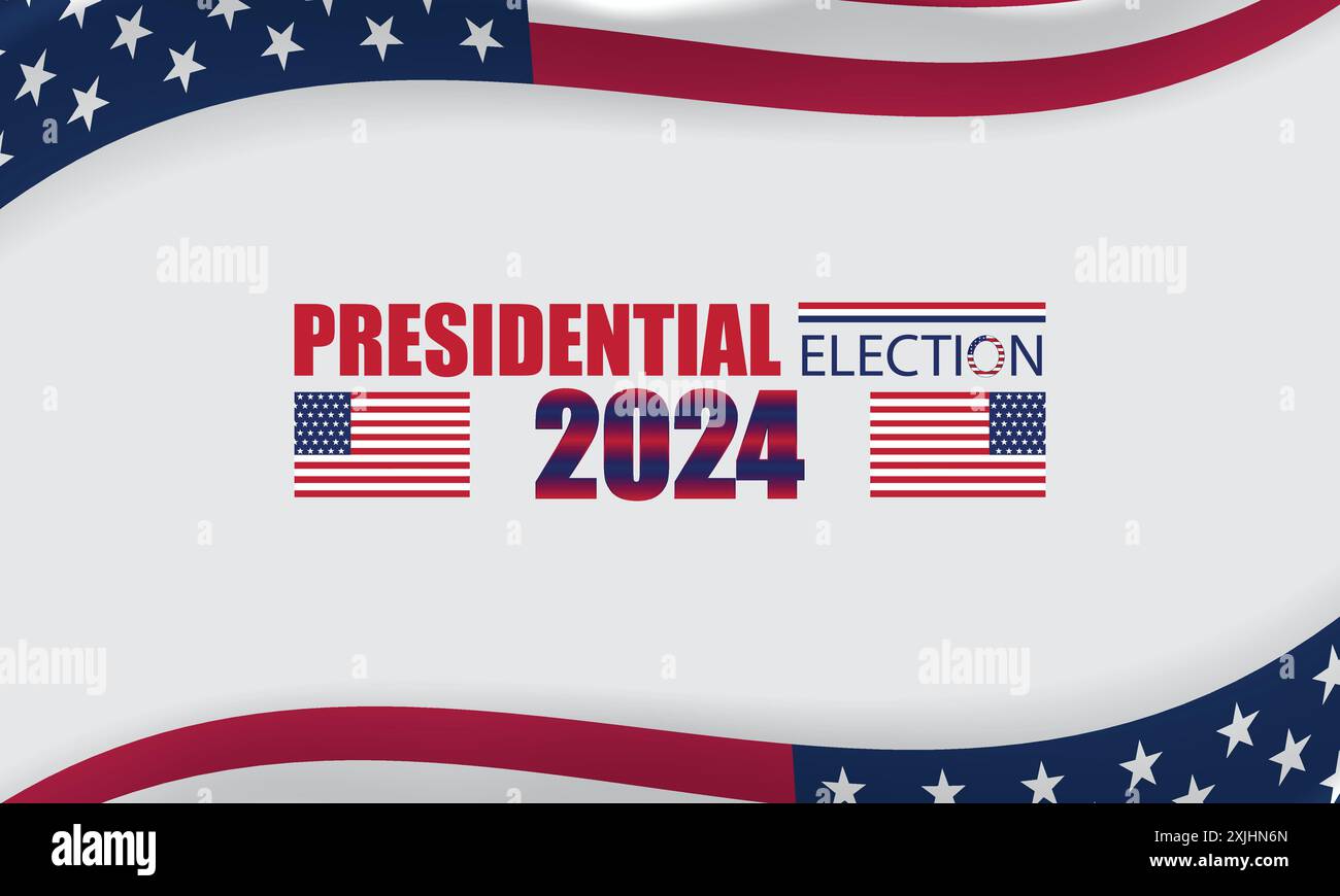 2024 Presidential Election Candidates and Controversies Stock Vector ...