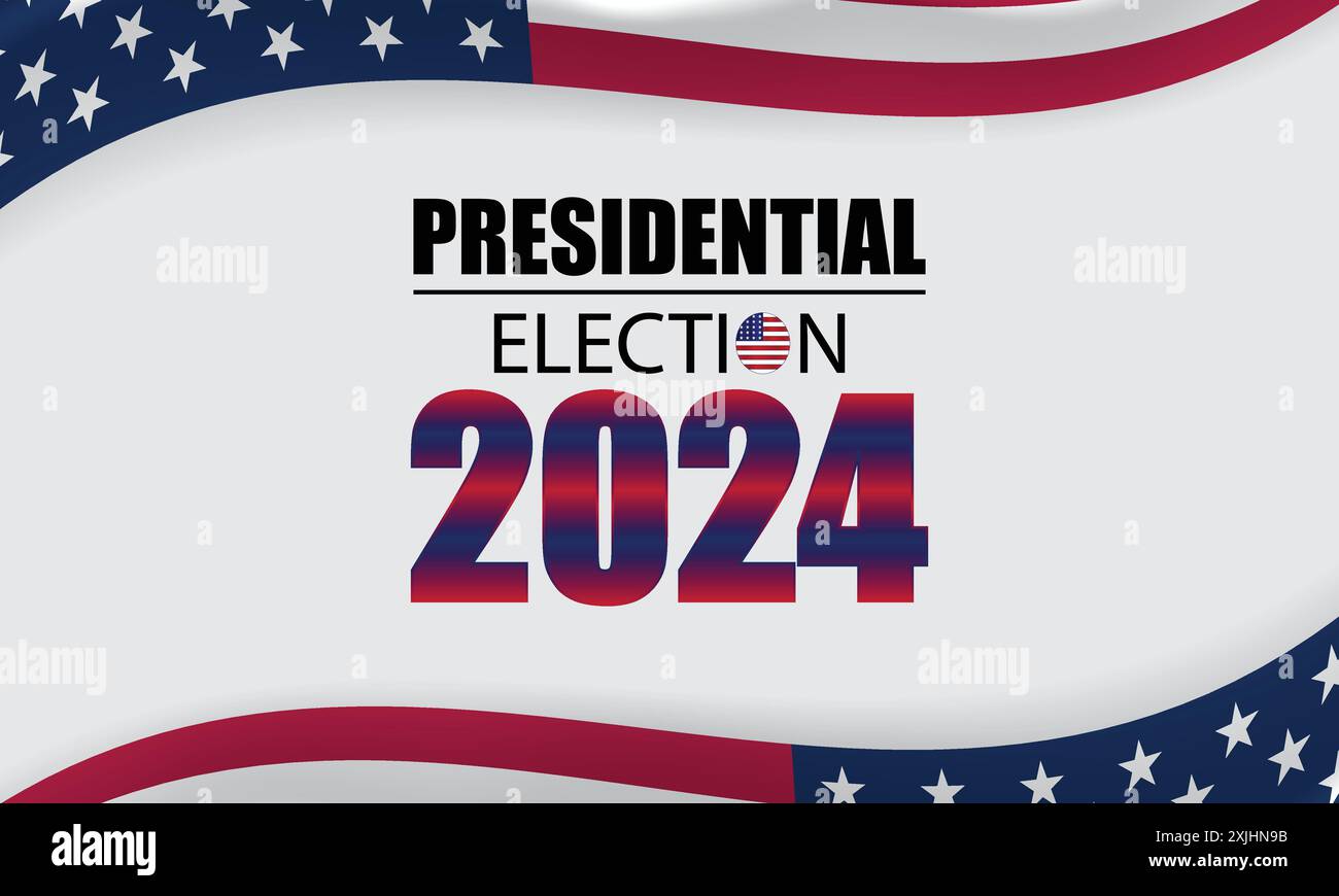 2024 Presidential Election Candidates and Controversies Stock Vector ...