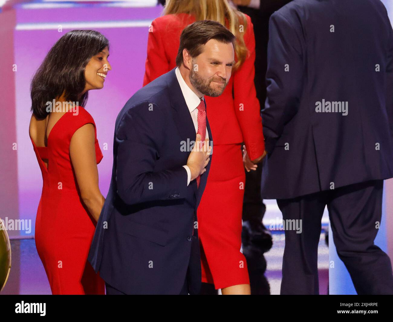 Milwaukee, United States. 19th July, 2024. Republican Vice Presidential ...