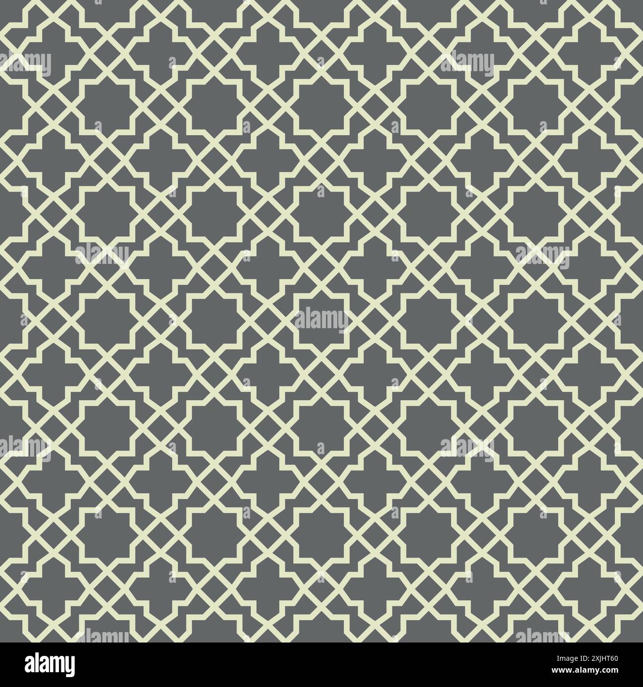 Abstract geometry pattern in Arabian style. Seamless vector background ...