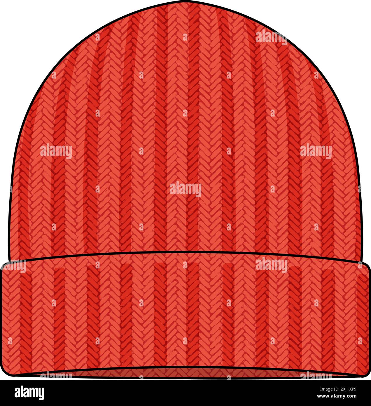 Knit cap ( beanie ) template vector illustration Stock Vector Image Knit cap ( beanie ) template vector illustration Stock Vector Image