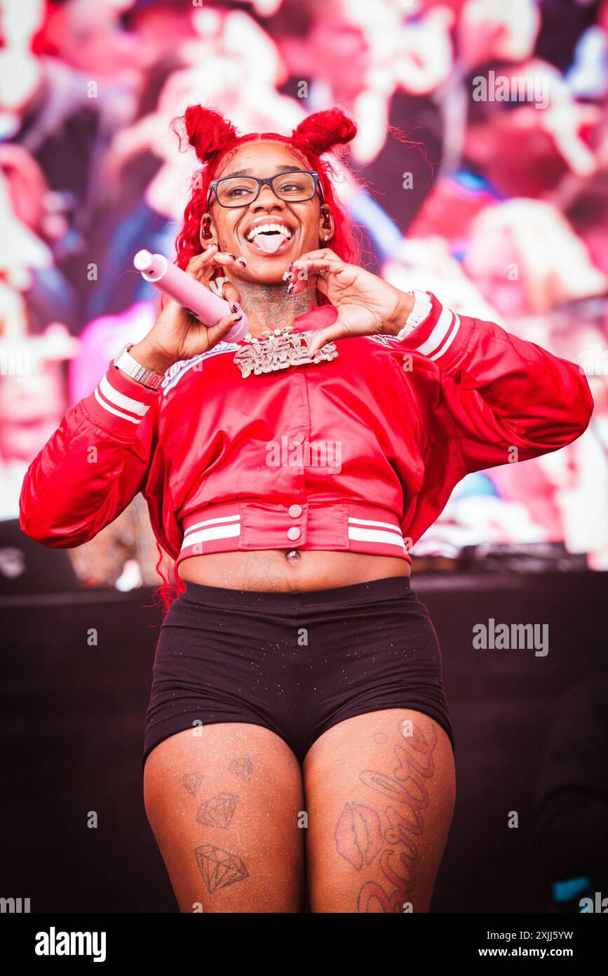 Roskilde, Denmark. 05th, July 2024. The American rapper and singer