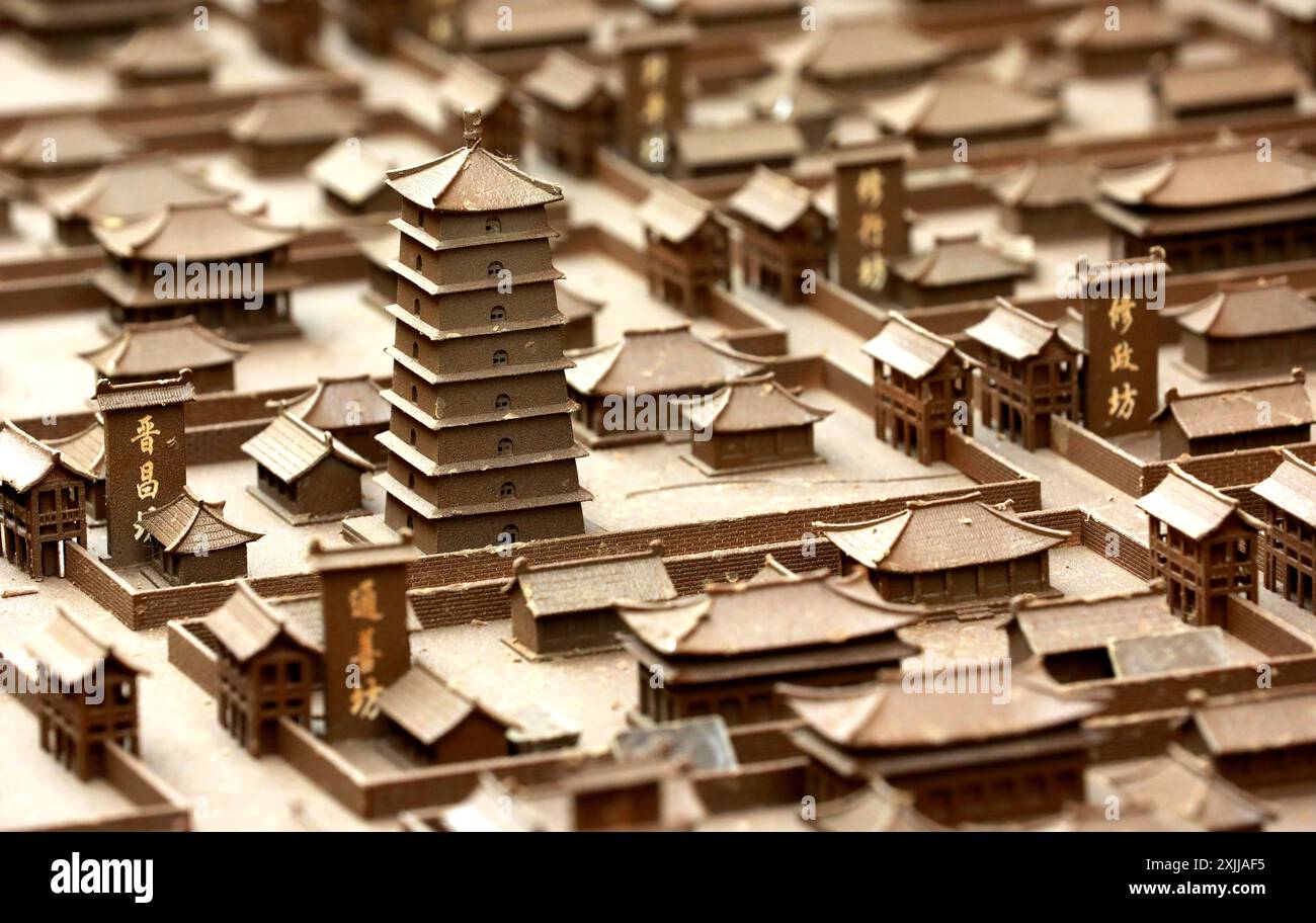 Xi'an. 18th July, 2024. This photo taken on July 18, 2024 shows a ...
