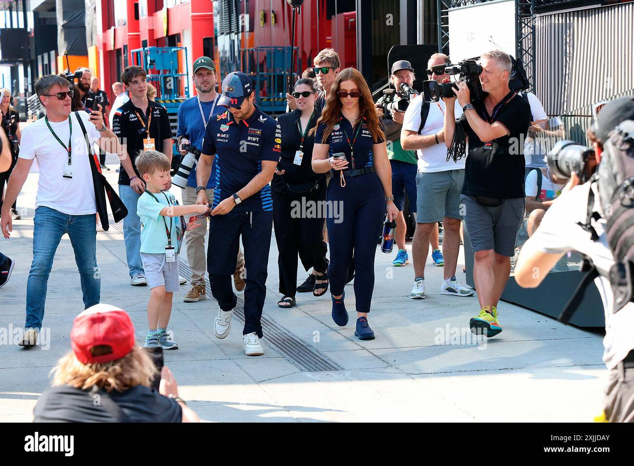Budapest, Ungarn. 18th July, 2024. July 18th, 2024, Hungaroring