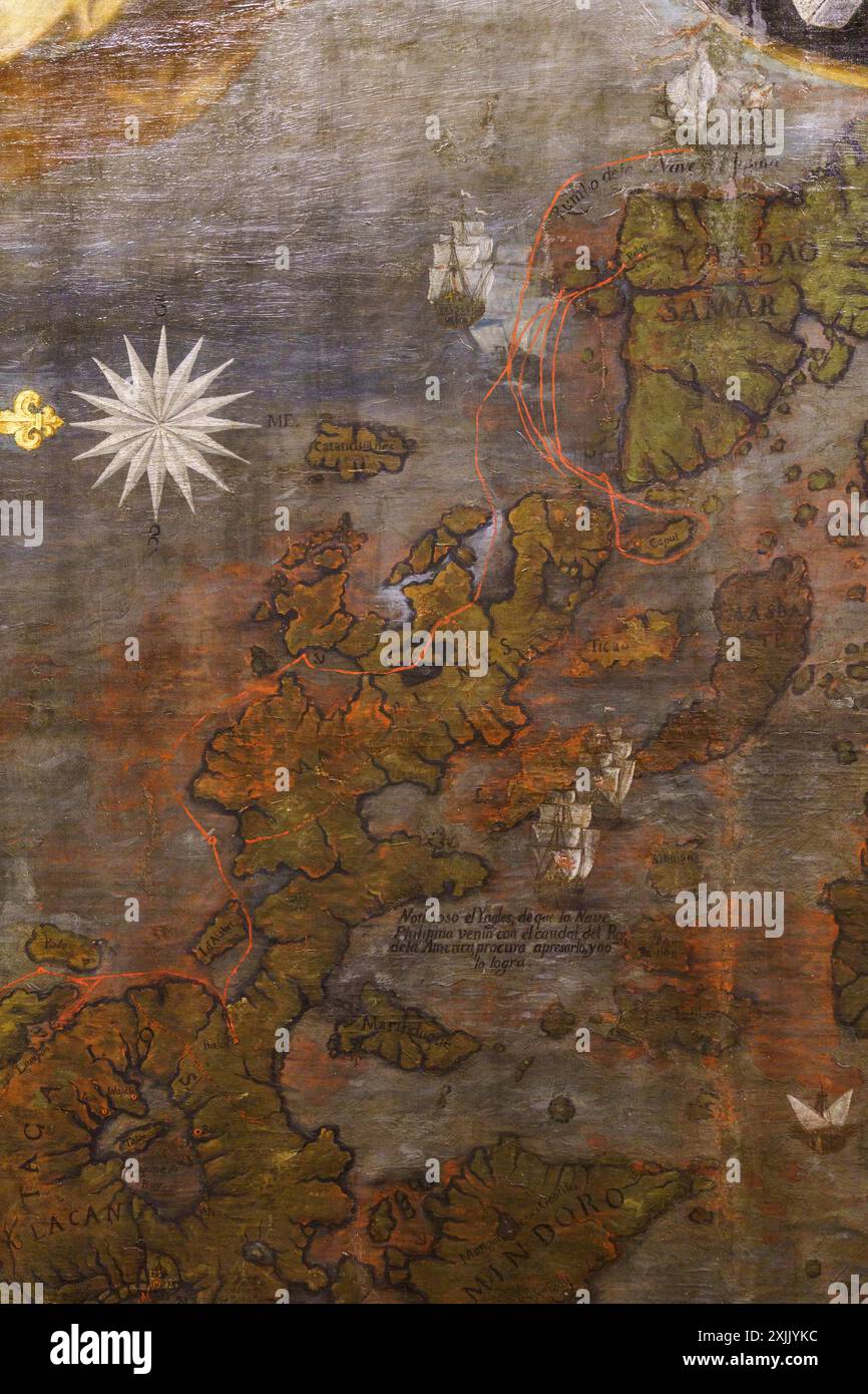 anonymous, 18th century, allegory of the dense of the Philippines by