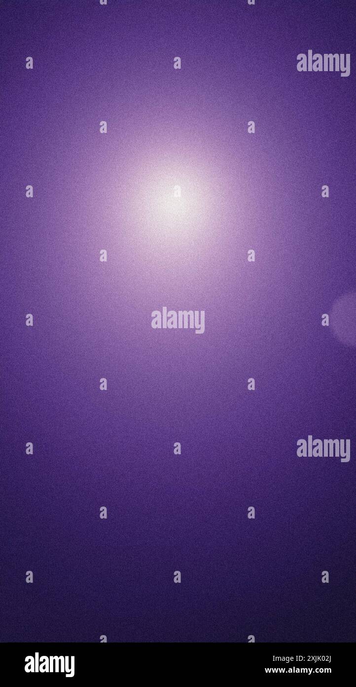 Background with purple gradient and textured grainy surface Stock Photo