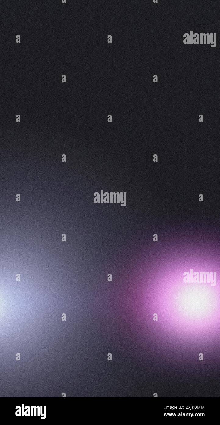 Abstract grainy texture featuring a vibrant gradient of colors and a soft lighting effect Stock Photo