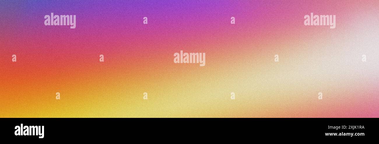 Abstract background with a color gradient fading from purple to yellow ...