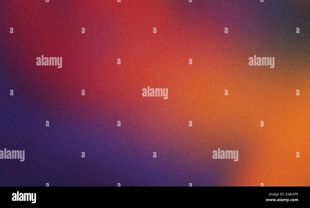 Abstract blurred gradient background featuring a grainy texture effect Stock Photo