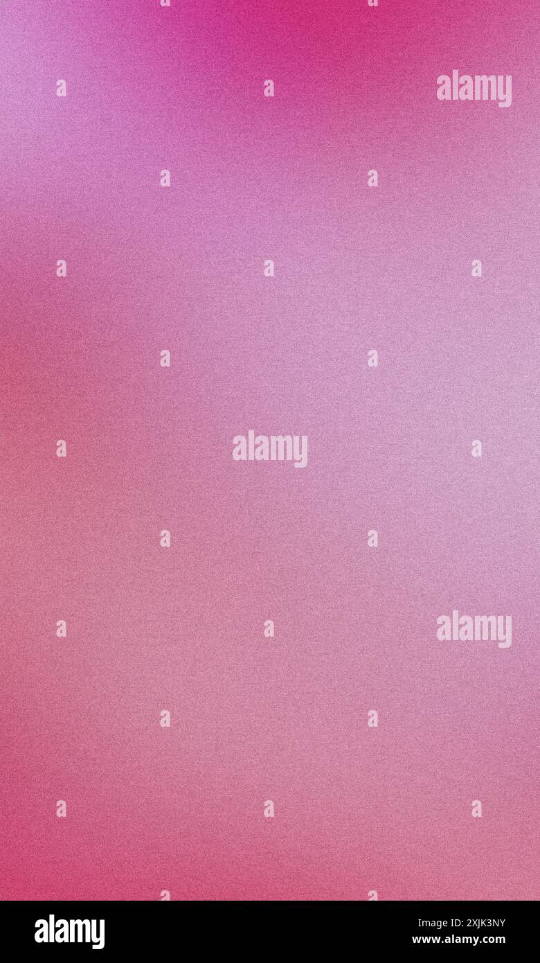Pink background featuring grainy texture and vibrant vertical gradient Stock Photo