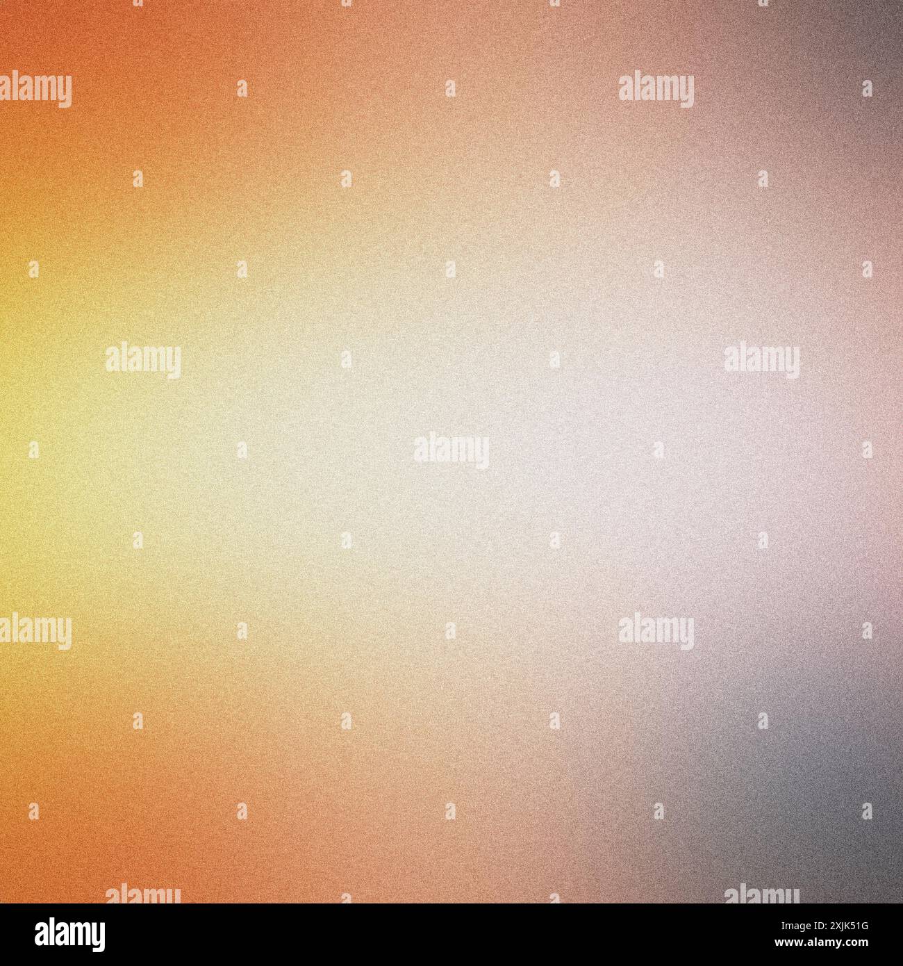 Gradient abstract grainy texture background transitioning from orange to grey Stock Photo